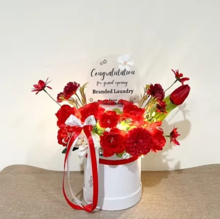 Bloom Box Akrilik Ucapan Grand Opening Sukasari